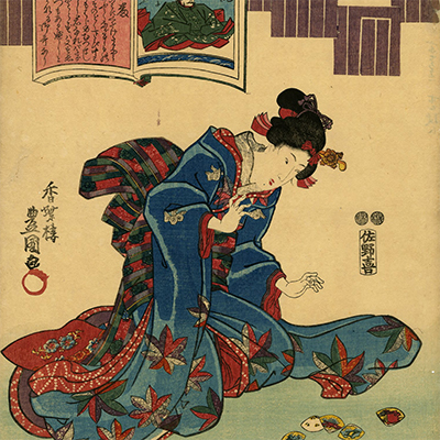 Toyokuni Iii Kunisada The Five Festivals Tanabata The Star Festival Ukiyo E Ukiyoe Gallery Shukado